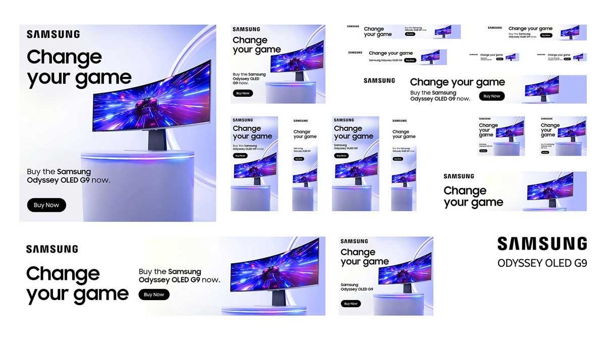 Scott Durrant optimized these digital graphic design ads for multiple platforms online