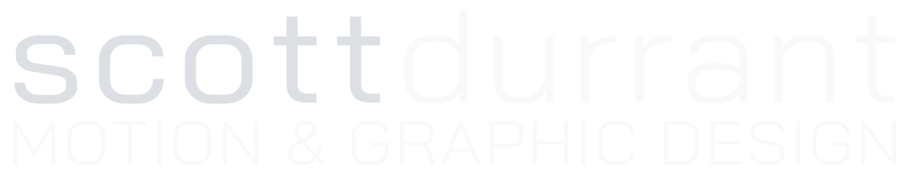 Scott Durrant Motion and Graphic Designer